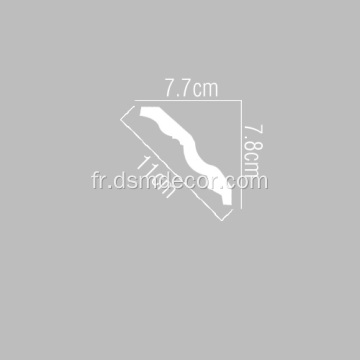 Moulure de couronne de corde de polyuréthane